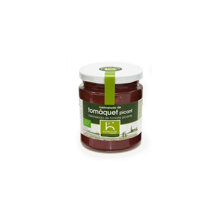Mermelada de tomate picante ecológica Aprodisca Hortus con Valor Social 250g Mermelada de tomate picante ecológica Aprodisca Hortus con Valor Social 250g