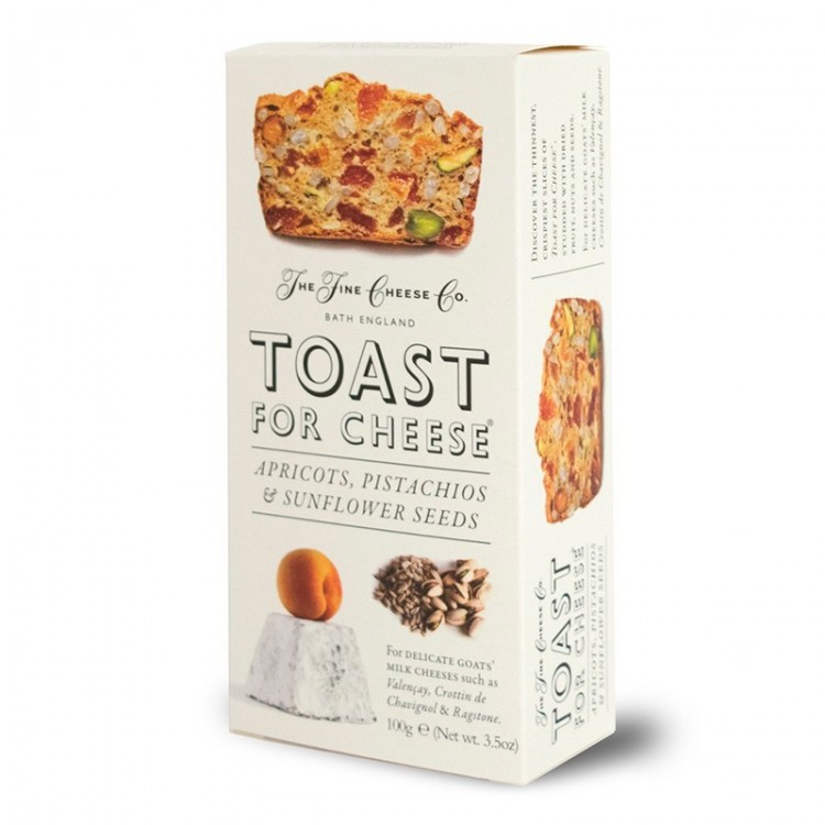 Tostadas para queso con albaricoque, pistachos y pipas Toast for Cheese100gr Tostadas para queso con albaricoque, pistachos y pipas Toast for Cheese100gr
