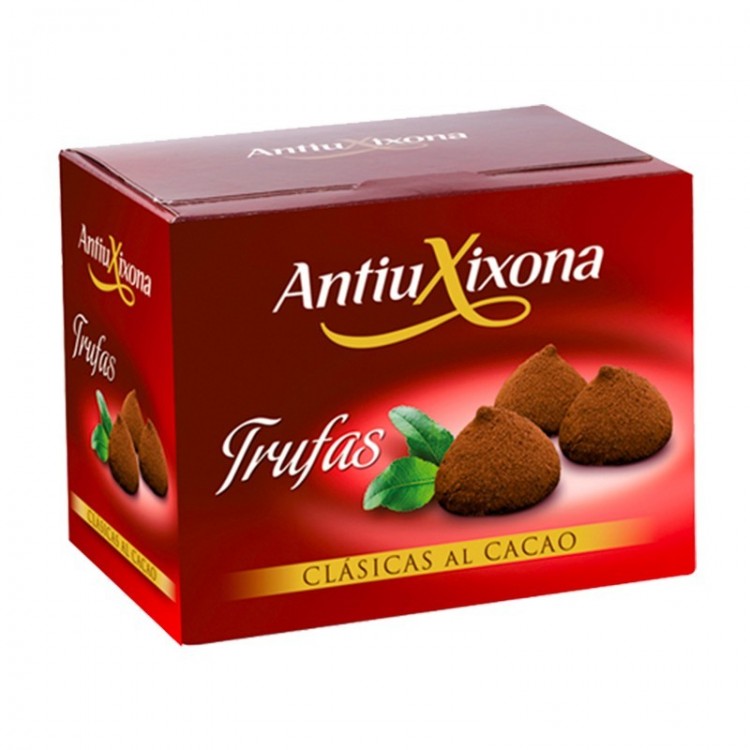 Trufas clásicas al cacao Antiu Xixona 100g