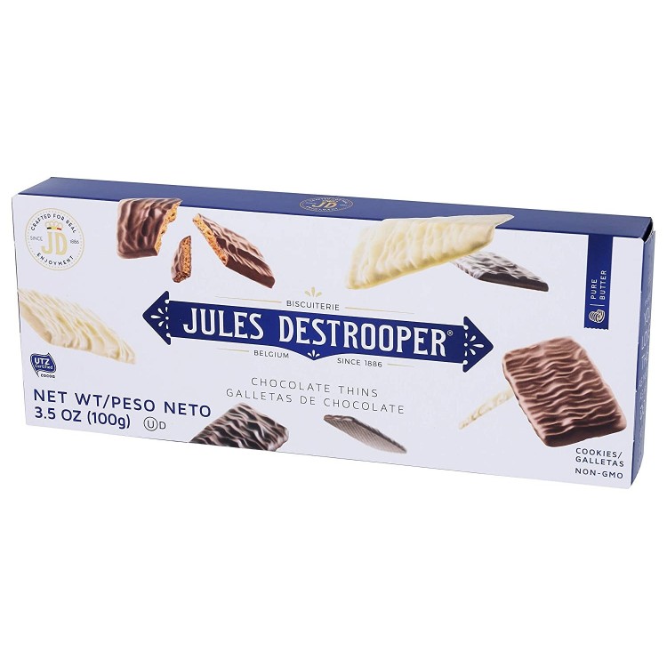 Galletas belgas con chocolate Jules Destrooper 100g