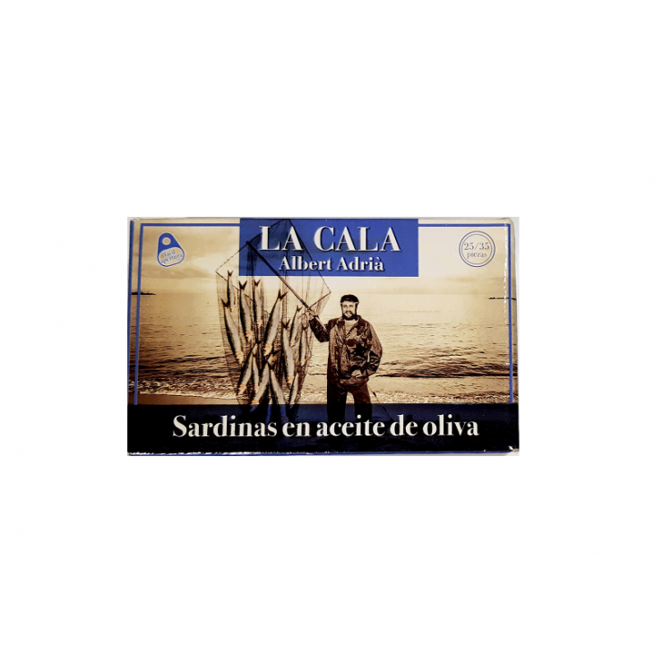 Sardinas en aceite de oliva La Cala 115g