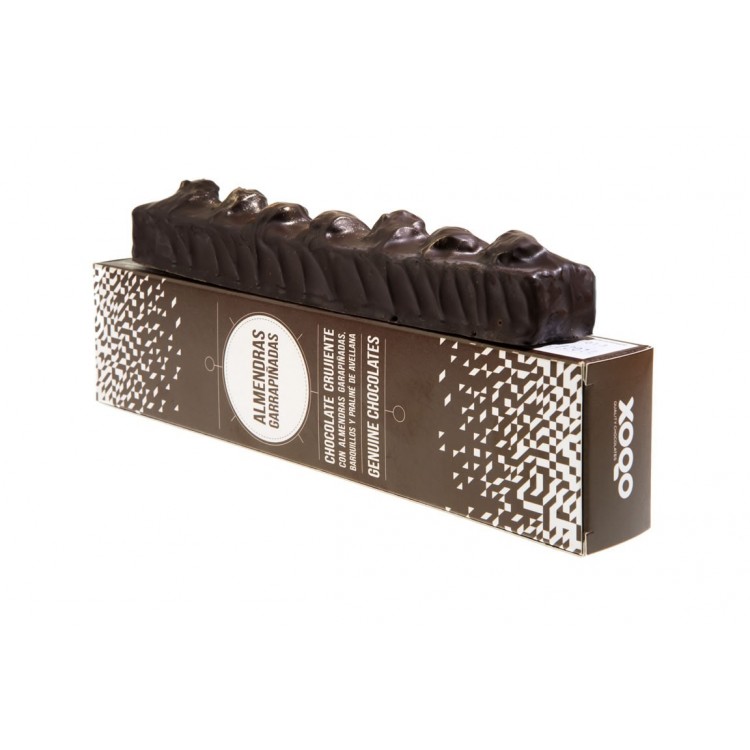 Tableta chocolate crujiente con almendras garrapiñadas 150gr Tableta chocolate crujiente con almendras garrapiñadas 150gr